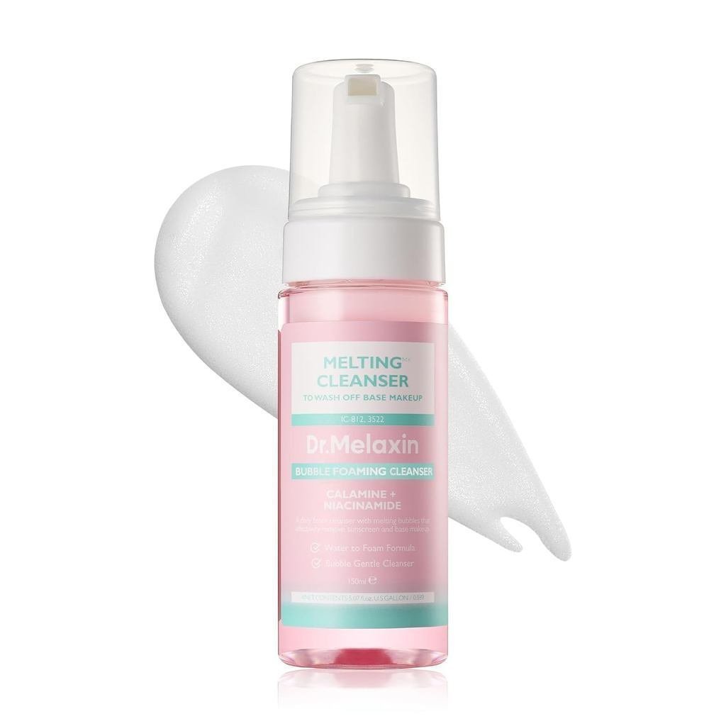 Dr.Melaxin Melting Cleanser Milk-Hypoallergenic Quick Foaming Makeup Remover,เหมาะสําหรับทุกสภาพรูขุ