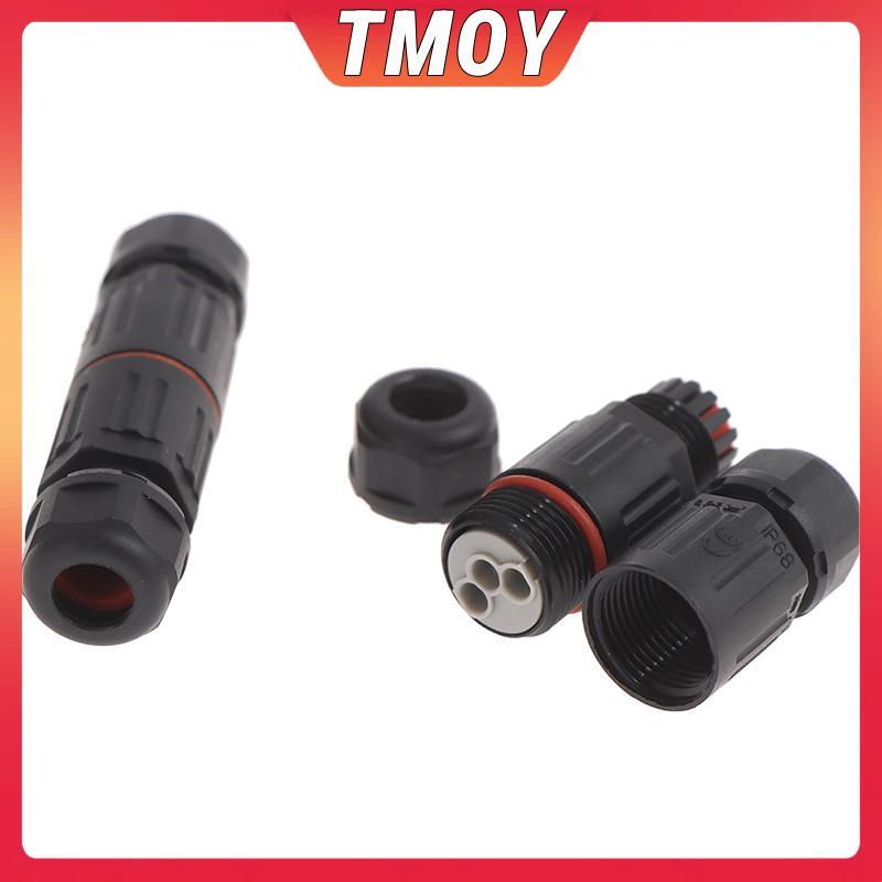 TMOY IP68 ขั้วต่อสายไฟกันน้ําไฟฟ้าอุตสาหกรรมปลั๊กกลางแจ้ง Soet TMOY