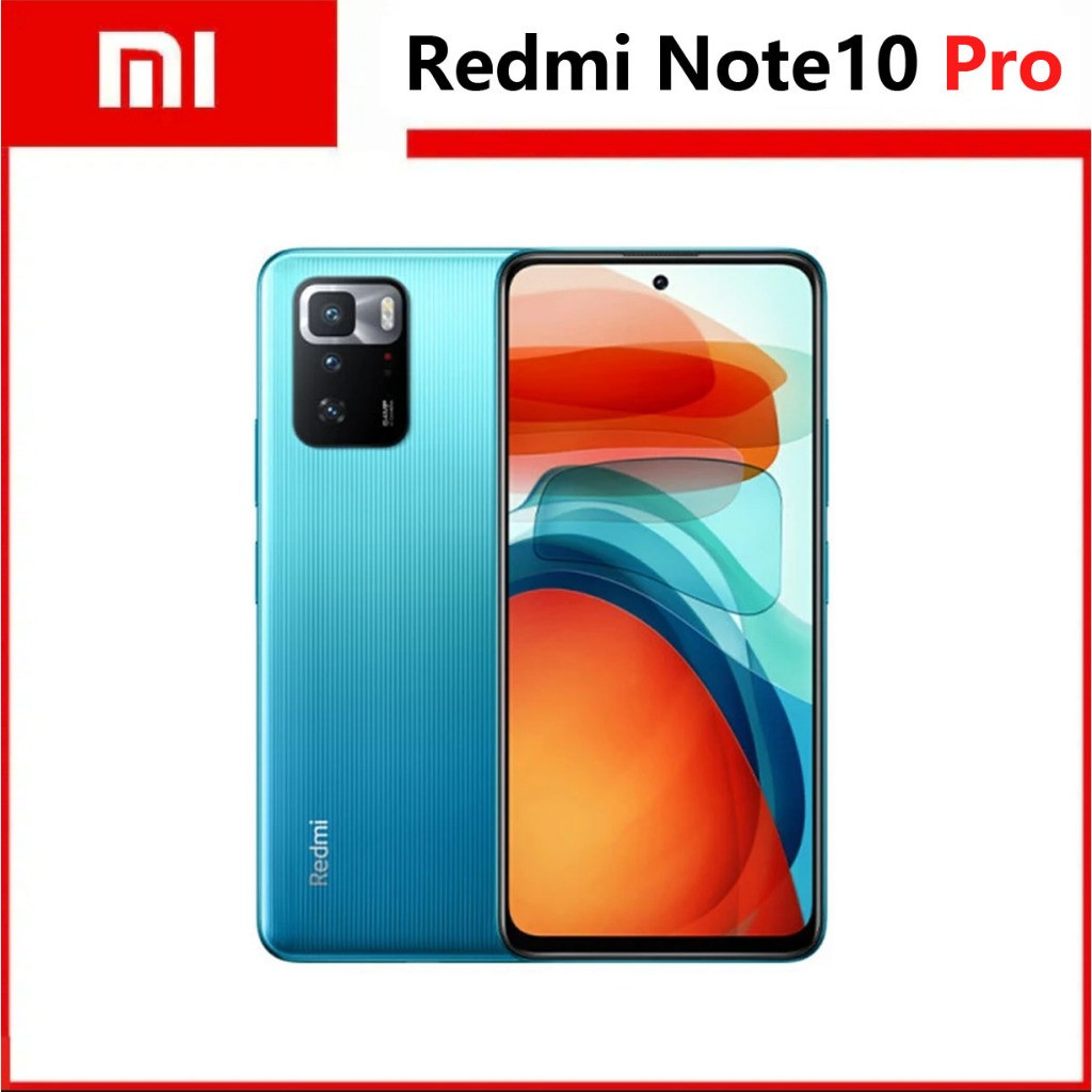 Redmi Note 10 Pro(5G)สมาร์ทโฟน 128GB All-Colors Good Condition โทรศัพท์มือสองรุ่น CN