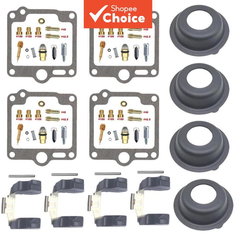 Yamaha Xj900 Xj900f 1986-1992 คาร์บูเรเตอร์รถจักรยานยนต์ซ่อม Rebuild Overhaul Kit