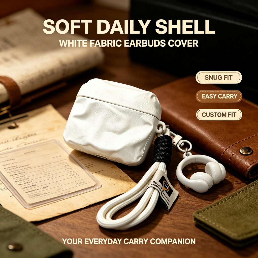 Battle Damage Flattened เคสหูฟังเหมาะสําหรับ AirPodsPro3 การออกแบบตลกที่สร้างสรรค์เหมาะสําหรับ AirPods4 รุ่นเคสป้องกันหูฟัง