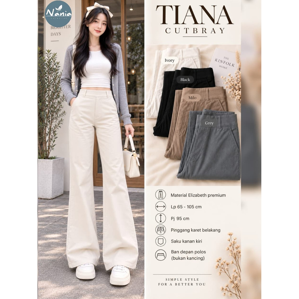 0609 TIANA CUTBRAY by Nana DAILY WEAR ORIGINAL BRAND SOLO