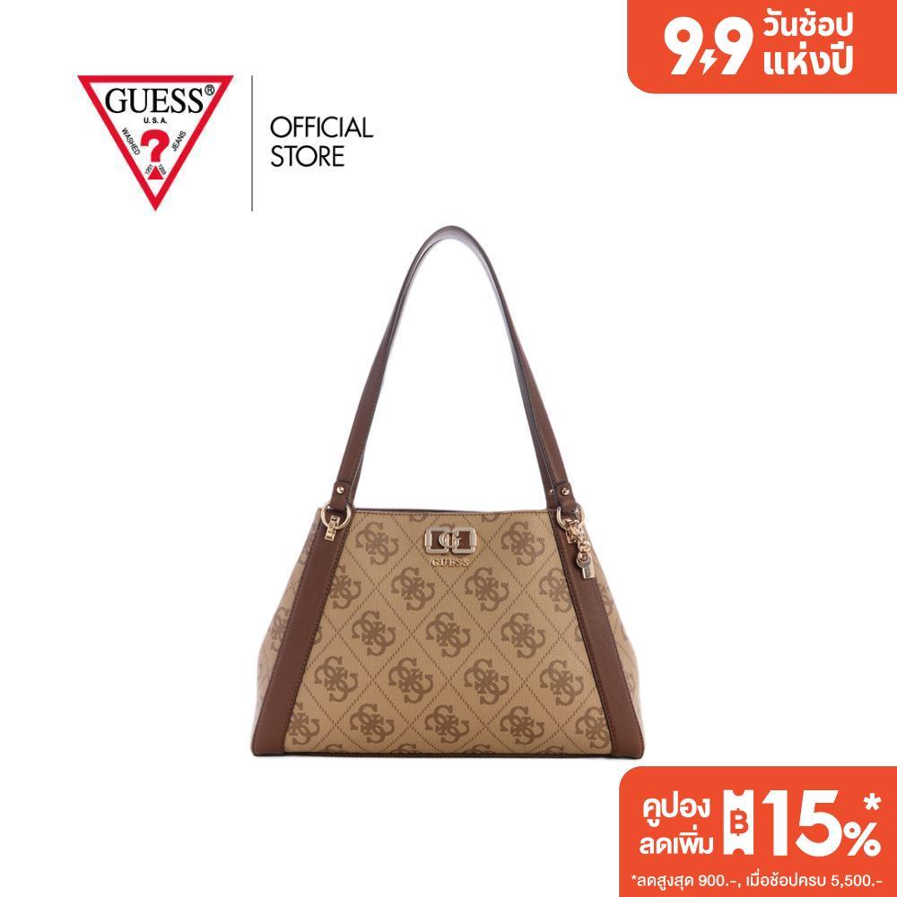 กระเป๋า Guess รุ่น OS990122 KARNILLA LOGO GFRIEND CARRYALL สีน้ำตาล