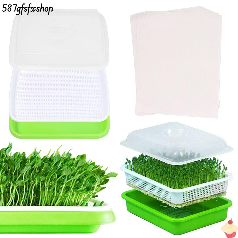 SWEETHOME Grow Nursery Pots Nursery Paper Gardening Supplies Home Garden Plant Box
