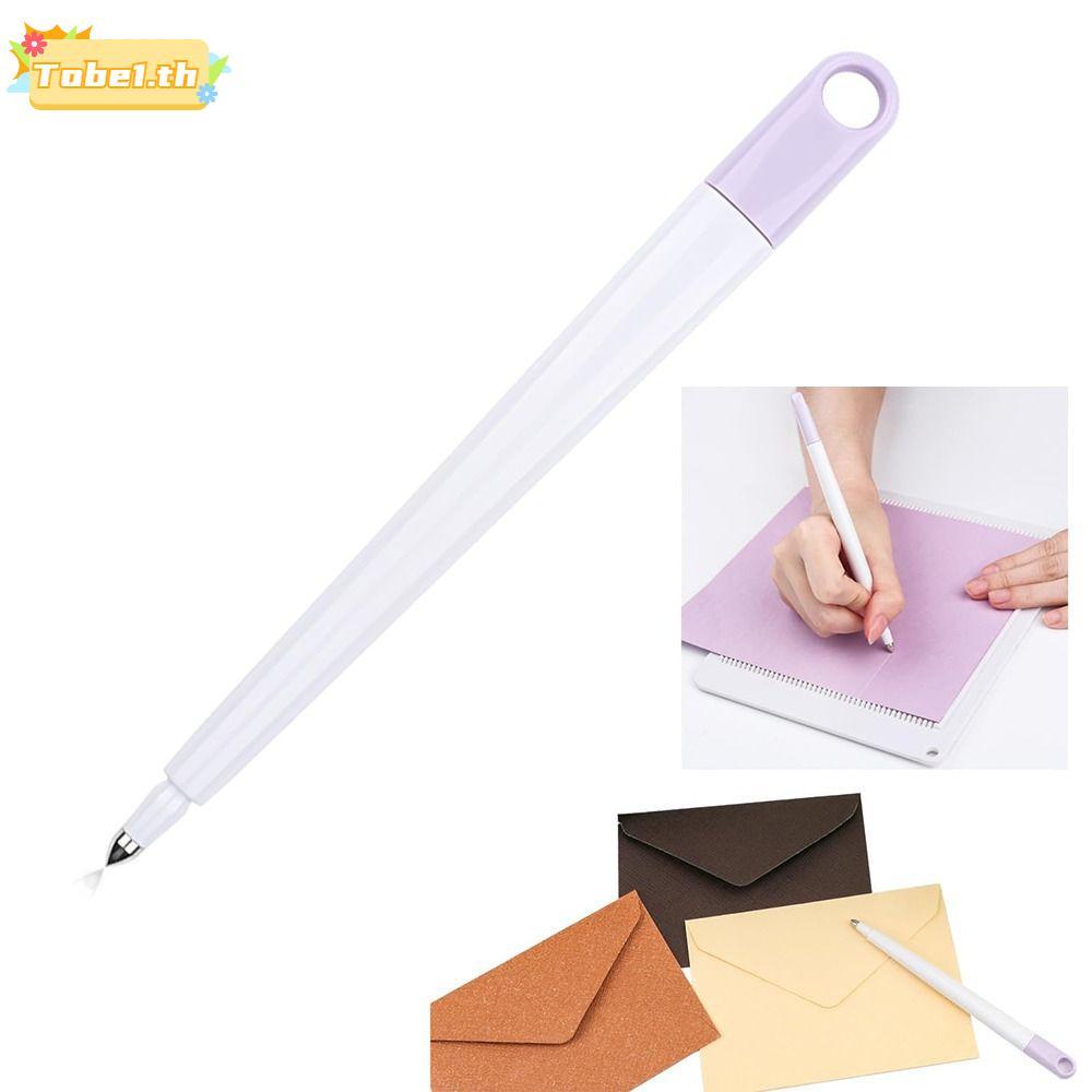 TOBE1 Scorring Tool Pen, Art Craft Durable Scoring Stylus, Creative Cutting|ส่วนสําหรับเครื่องชงกาแฟ