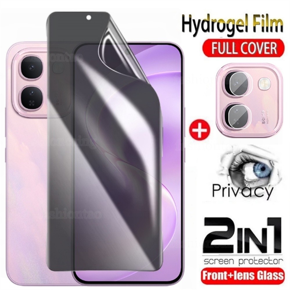 ความเป็นส่วนตัวHydrogelฟิล์มนุ่มสําหรับVivo V80 Lite VivoV80Lite V80 V 80 Lite 2026 Anti-Spyคลุมทั้ง