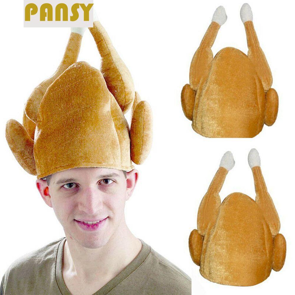 PANSY Festival Costume Soft Funny Roasted Caps