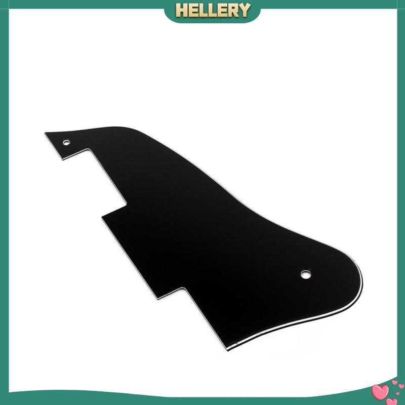 [HelleryTH] แผ่นรอยขีดข่วน Pickguard ทนทานสําหรับชิ้นส่วนทดแทนกีตาร์ ES335 สีดํา