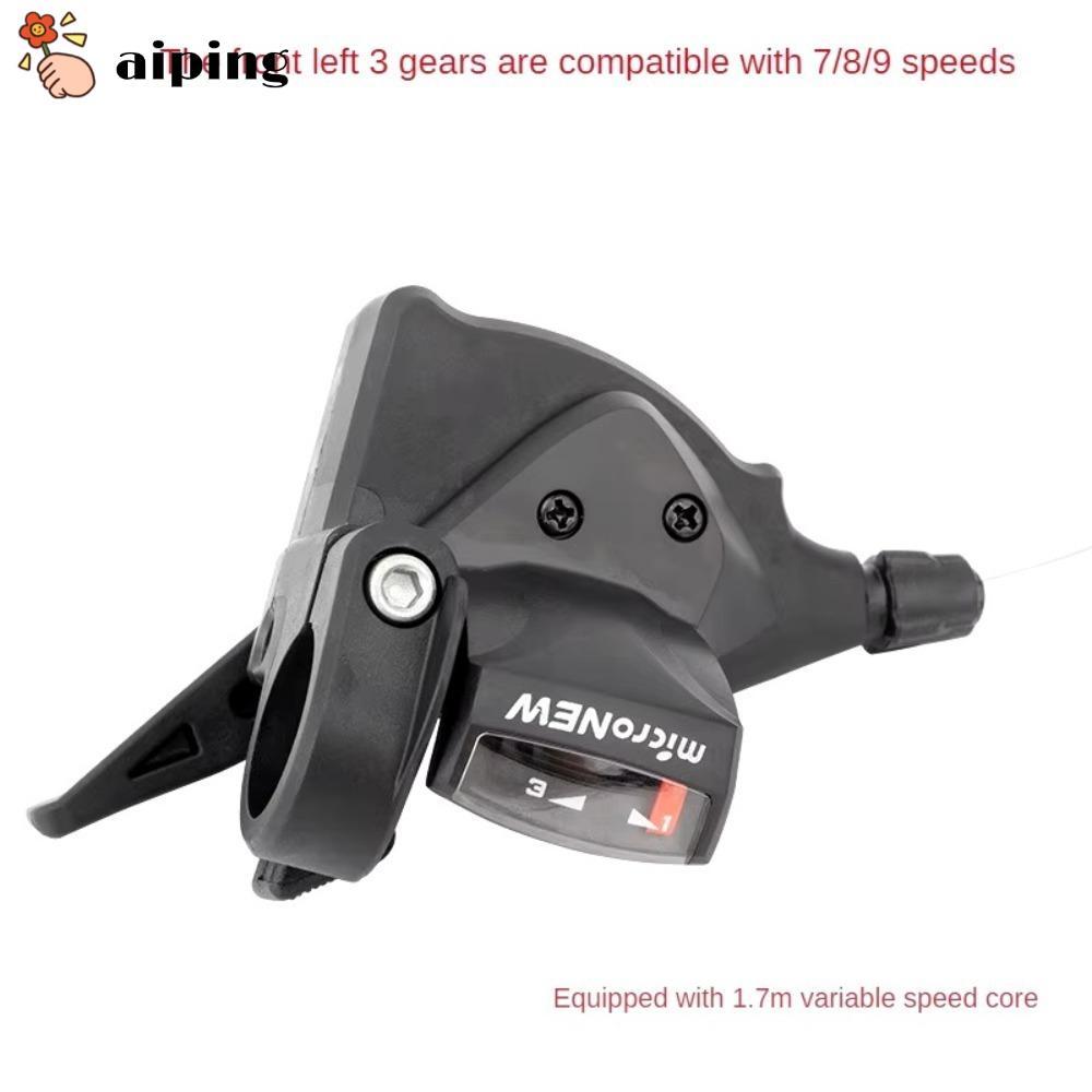 AIPING จักรยาน Levers Shifter, 7/8/9/10/11Speed Universal Mountain Bike Shifter, ซ้ายขวา Thumb Gear 