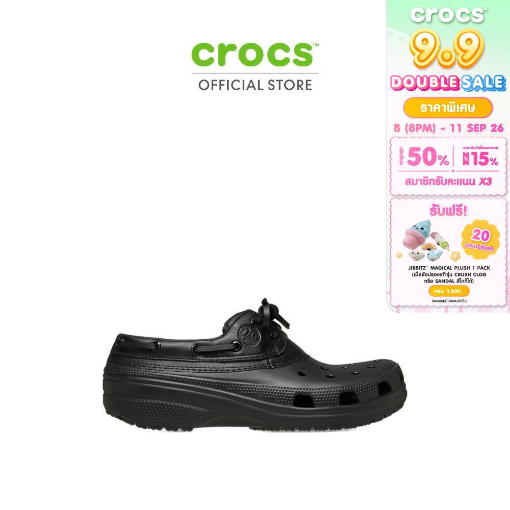 CROCS รองเท้าลำลองผู้ใหญ่ CLASSIC ISLANDER รุ่น 212022-060 - BLACK/BLACK