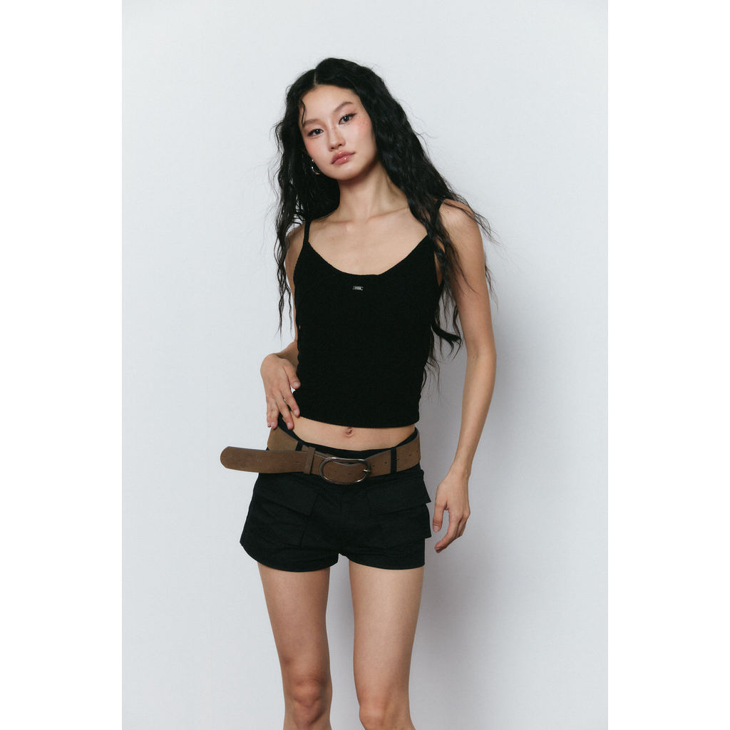 Piccoro - Velvet Soft Cami เสื้อสายเดี่ยวผ้ากำมะหยี่