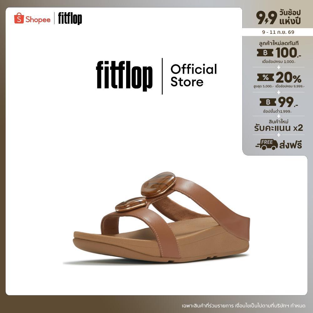 FITFLOP FINO MARBLED-STONE H-BAR S รองเท้าแตะผู้หญิง รุ่น A2K-C15 สี DEEP TAN