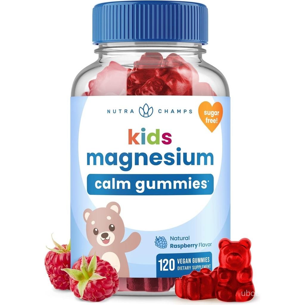 NutraChamps 120 Magnesium Sugar Calm Magnesium สําหรับพอร์ต 4 เดือน ชั้น B Health