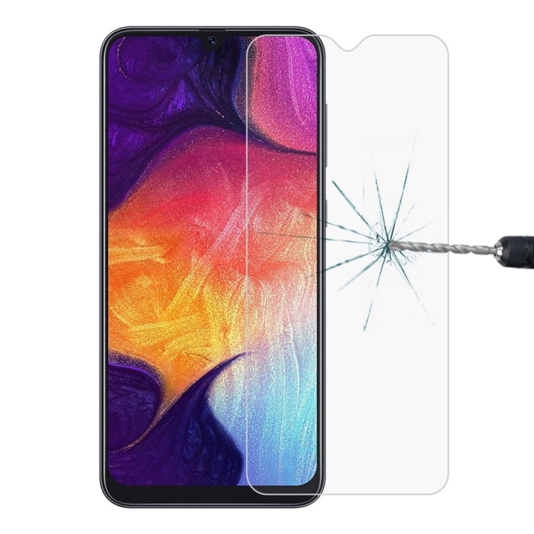 ฟิล์มกระจกนิรภัย 0.26 มม. 9H 2.5D สําหรับ Galaxy A30/A50/M30/A20