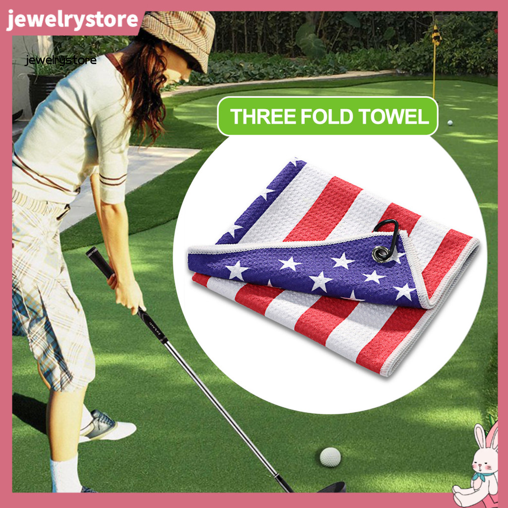 JEW Golf Towel for Clubs Golf Towel with Carabiner Professional Golf Caddy Towel with Carabiner – Na