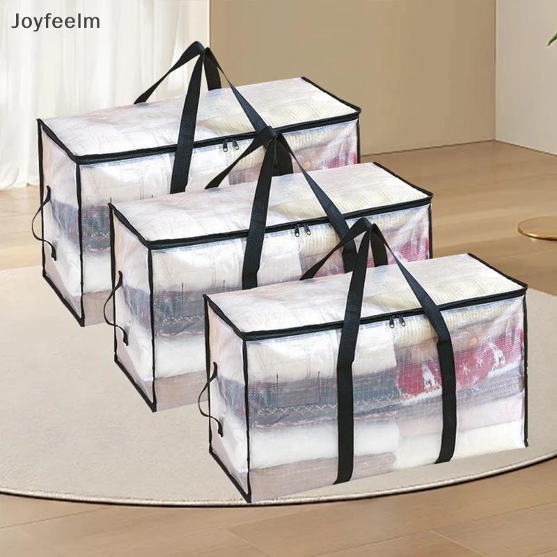 YFE ทําความสะอาดง่ายกระเป๋าเก็บเสื้อผ้าความจุขนาดใหญ่ทนทานซิป Handle Organizer สําหรับเสื้อผ้าตามฤดู
