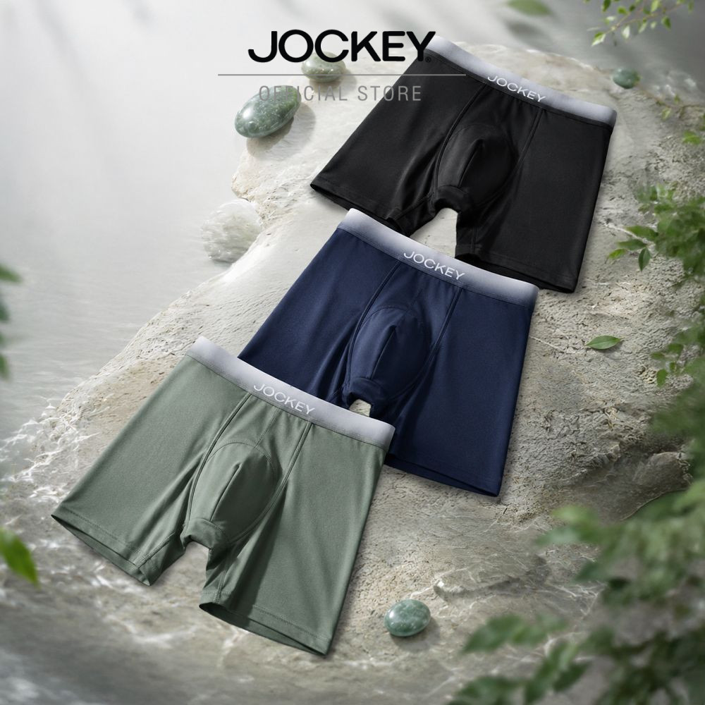JOCKEY UNDERWEAR กางเกงในชาย COOLING JADE รุ่น KU 3139 BOXER TRUNK
