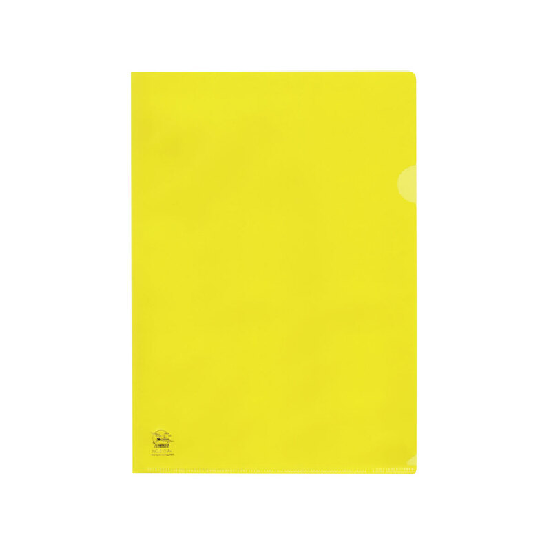 FLAMINGO แฟ้มซองพลาสติก รุ่น 310 สีเหลือง ขนาด A4 (แพ็ค 12 ซอง)