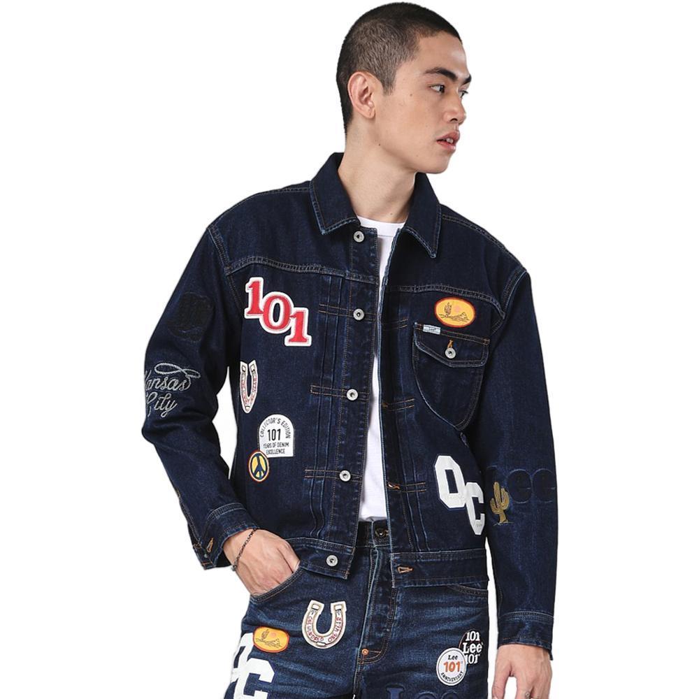 LEE جاكيت جينز رجالي Comfort مجموعة 101 — داكن — صورة 2