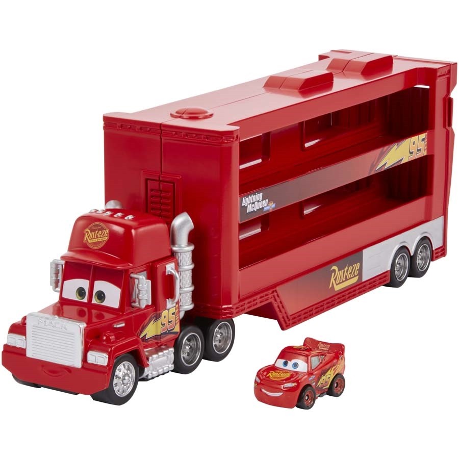 Cars شاحنة Mack Mini Racers Hauler — صورة 4