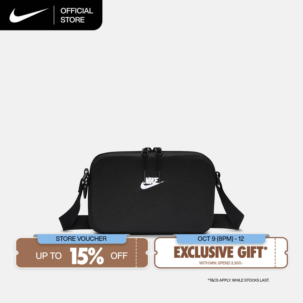 Nike حقيبة كروس Heritage 2.0 ‏2 لتر — أسود — صورة 2