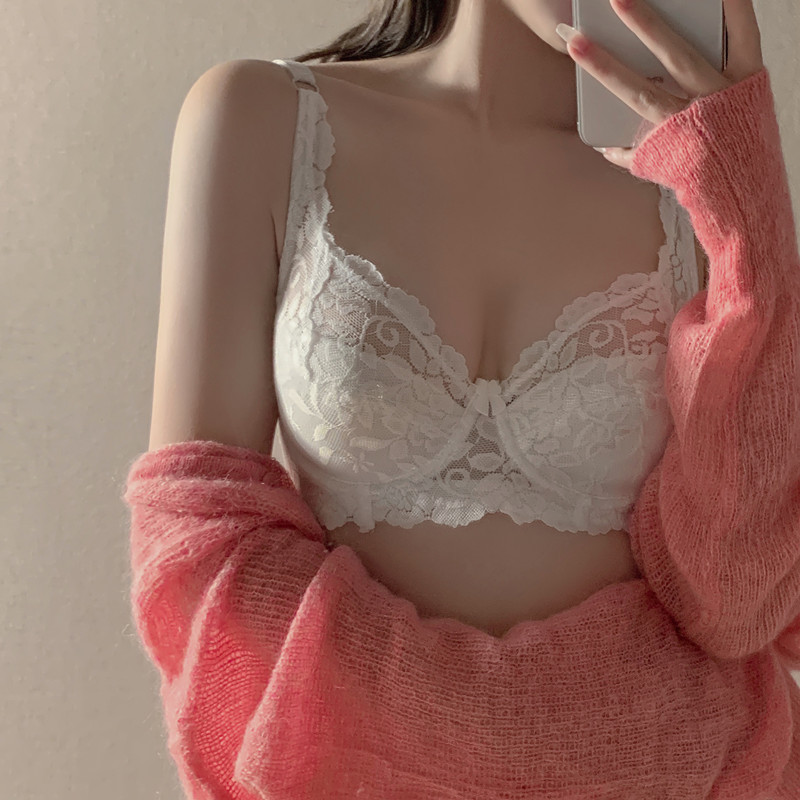 บราไร้ขอบเซ็กซี่บางเฉียบพลัสไซส์ Lacelgt666.my20250920014558