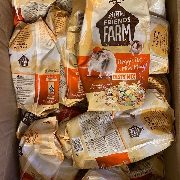 2025 สินค้าใหม่ British Harry Squirrel Rat Food Supreme Reggie Sugar-Free Nutritional Fat-Enhancing 