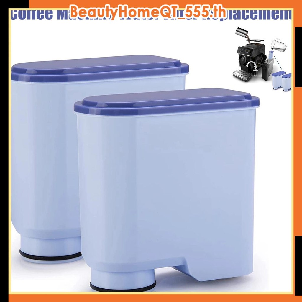 2 ชิ้นกรองกาแฟใช้งานร่วมกับ AquaClean Saeco CA6903/10/22/00/47/01 เปิดใช้งานคาร์บอน Softener เครื่อง