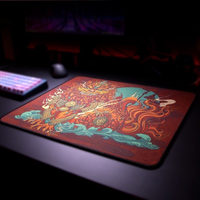 T ESPORTS TIGER แผ่นรองเมาส์สําหรับเล่นเกม CSGO/CF Promise 2