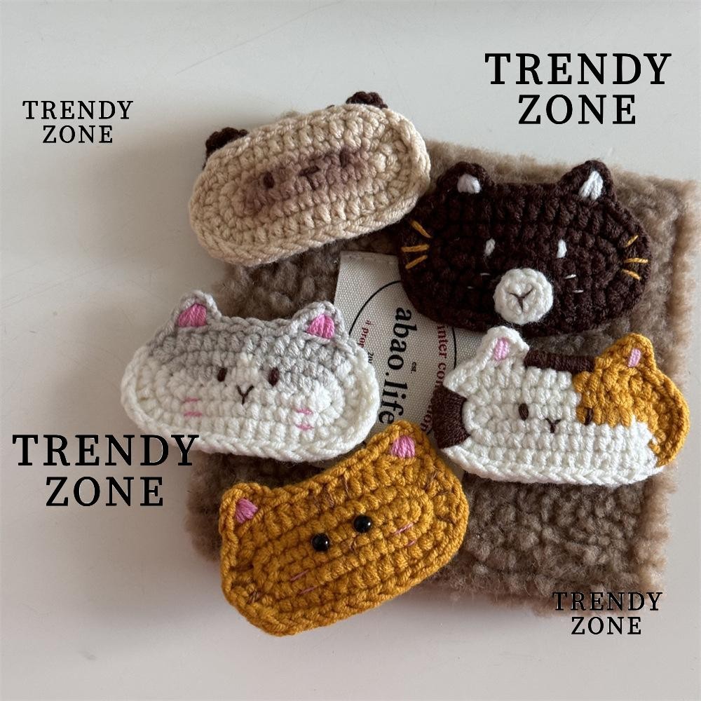 กิ๊บติดผมโครเชต์ YZONE สไตล์การ์ตูน สำหรับทั้งผู้หญิงและผู้ชาย