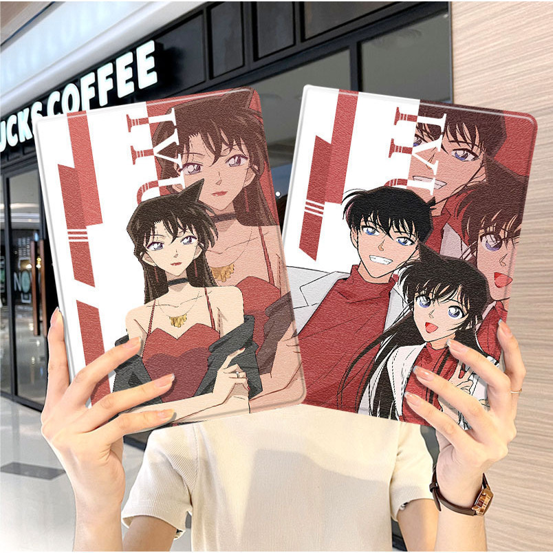 Detective Conan ipad9 เคสป้องกัน pro mini6 แจ็คเก็ต ipod8 Mini 4 Shell air5 เหมาะสําหรับ 2 แท็บเล็ต 