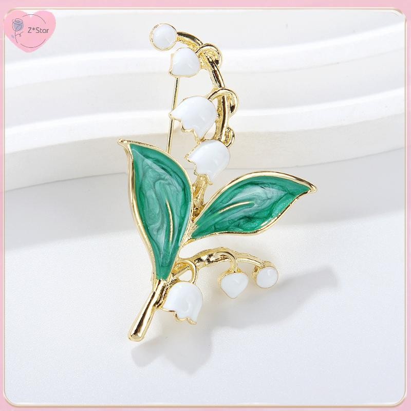 Z * Star Fashion Pastoral Style Ma Ling Orchid เข็มกลัดสําหรับผู้หญิงเสื้อผ้า Coat Accessries .