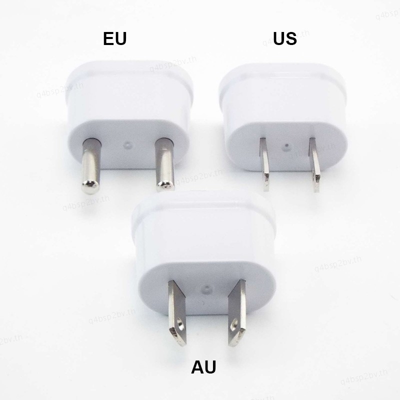 3pcs ไฟฟ้า AC EU AU US Travel Plug wall Power Adapter อเมริกัน US EU AU ออสเตรเลียเกาหลี Outlet AC p