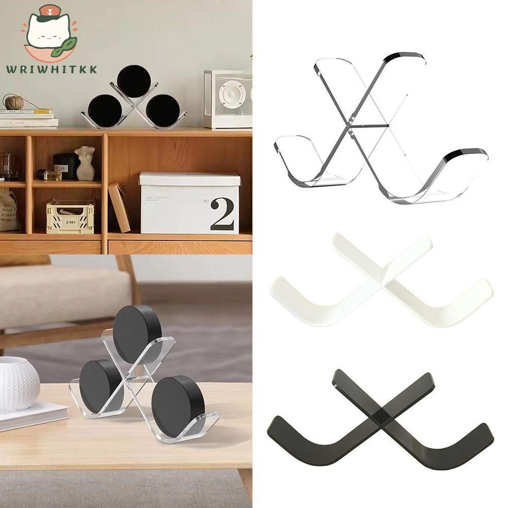WWIWKK Hockey Puck Display, กีฬาโปร่งใสตกแต่ง Ice Hockey Puck Display Stand Holder, อะคริลิค Triple 