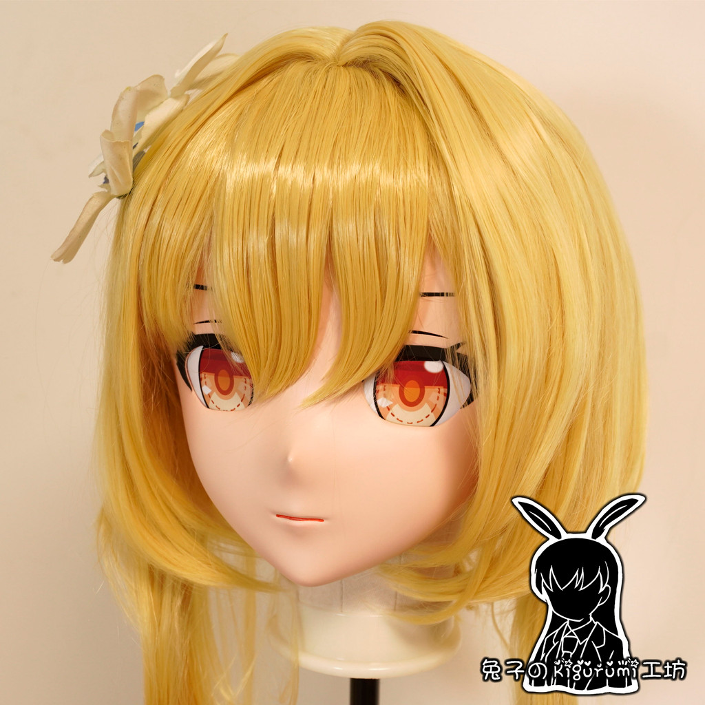 [กระต่าย] KIGURUMI Head Shell/KIGURUMI Mask โชว์สินค้าสําเร็จรูป หญิง โชว์สินค้าสําเร็จรูป