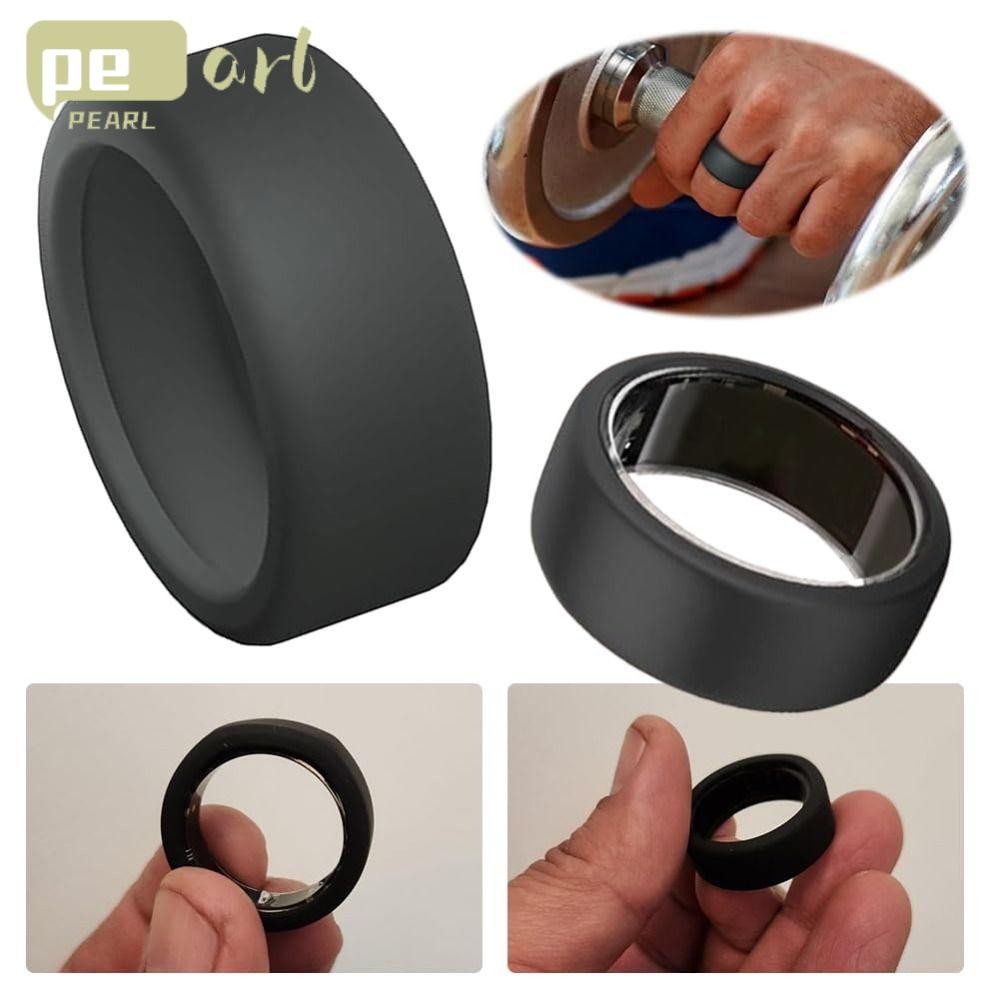 Pearlth ซิลิโคนป้องกันแหวน Oura, ทนทานต่อการกระทบและขีดข่วน สําหรับ Oura Ring Gen 3