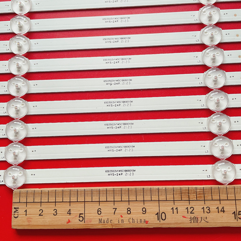 Comfort T65S LED65D6 U65K5 LED65X1 65D3 Light Bar RF-BK650S30-0501S ลูกปัดโคมไฟ