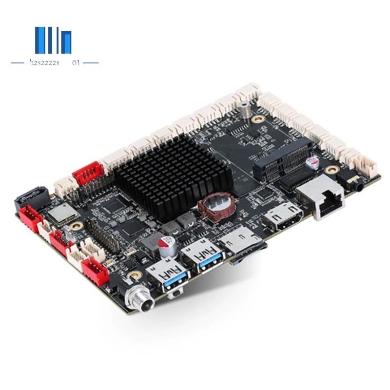 Android 12 RK3568 เมนบอร์ดฝังตัวสําหรับเมนบอร์ด LCD Digital Signage RK3568