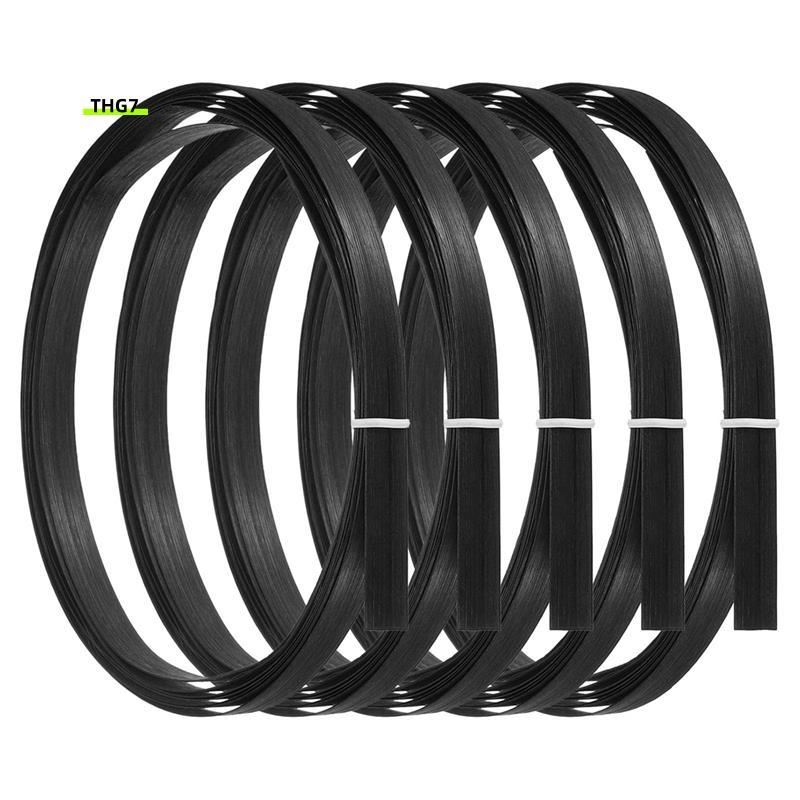 Belinda7Bamboo Strips สําหรับทอผ้า 7/16In X 10 Ft,5 Pack Thin Flat Raton Cane สําหรับทําตะกร้างานฝีม