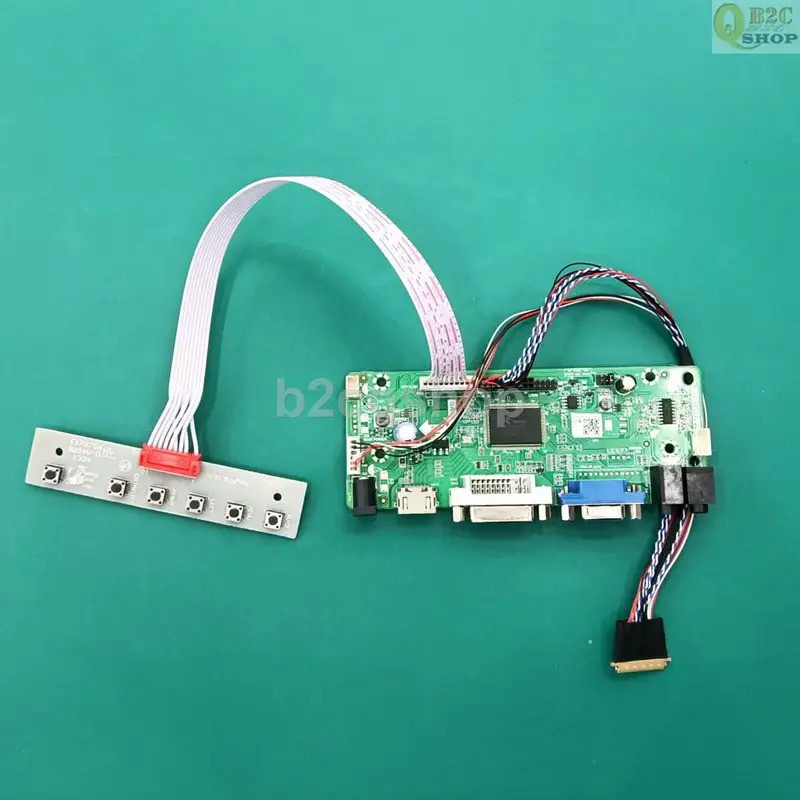 B141EW05 1280X800 LCD Lvds Controller Driver Board Diy Kit สําหรับ HDMI เข้ากันได้กับ + DVI + VGA + 
