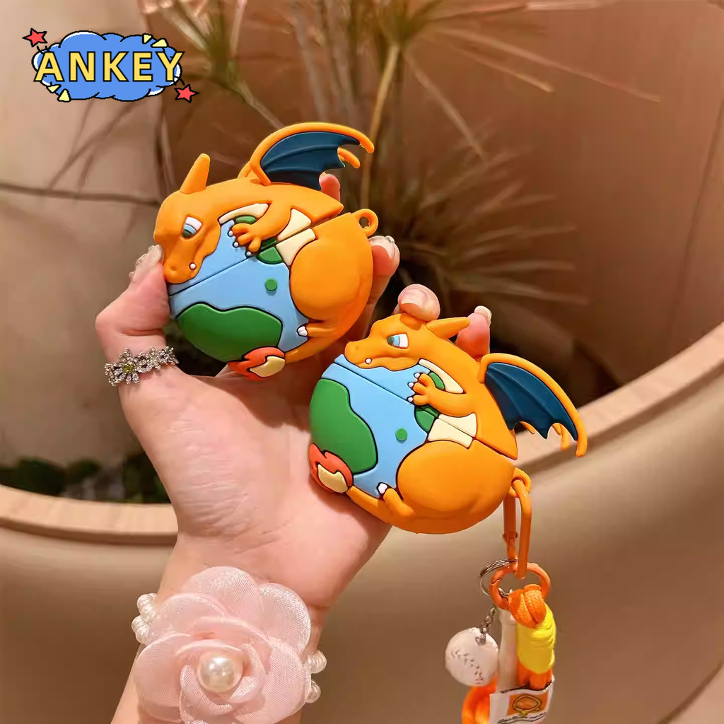 Case for Edifier X2 Plus / Zero Air / Sony WF-1000XM5 Protective silicone Charizard Cartoon Covers S