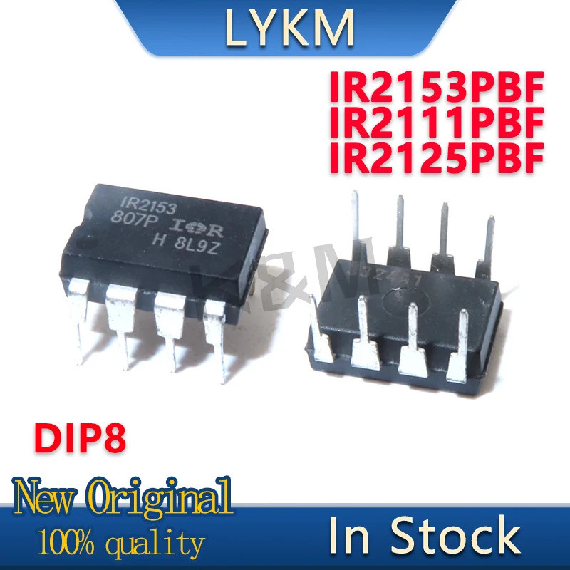 5 ~ 10PCS ใหม่ IR2153 IR2153PBF IR2111 IR2111PBF IR2125 IR2125PBF DIP-8 สะพานไดร์เวอร์ชิปในสต็อก 2UY
