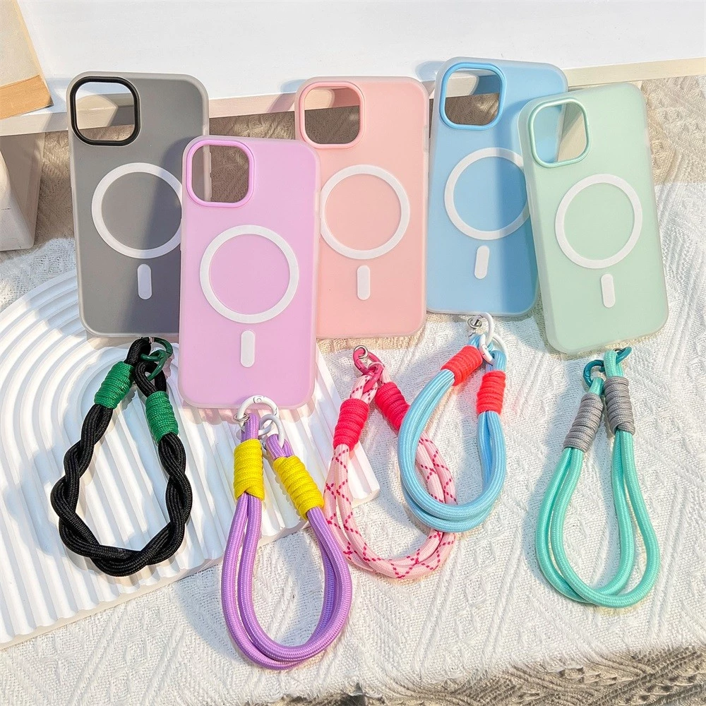 Silicone Magnetic เคสทรศัพท์ for iPhone 13 17 11 16 Pro Max Air 15 14 12 17promax 17pro Candy Color เคสโทรศัพท์มือถือ