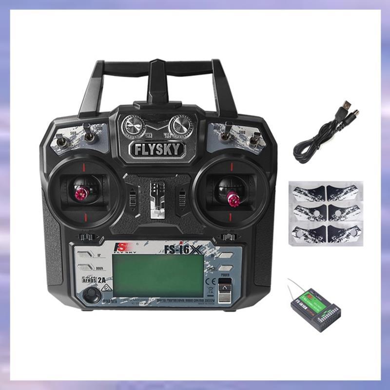 I6X รีโมทคอนโทรล 10 ช่อง Transmission Channel Transmitter IA10B Receiver ขวา