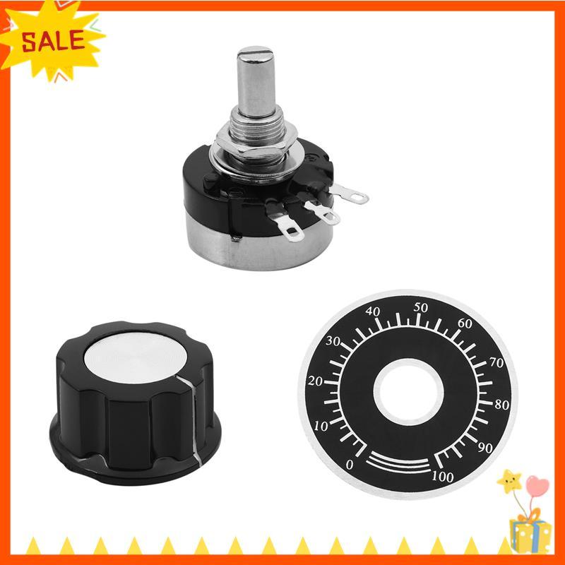 [Fast D]มิเตอร์คาร์บอนโรตารี่พร้อมเส้นผ่านศูนย์กลางพร้อมลูกบิด, RV24YN 20S B103 10K Ohm