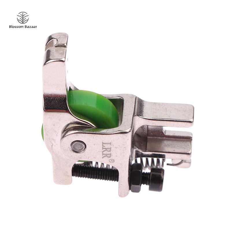 Blossom Bazaar 1 PC ลูกกลิ้งเหล็กที่มองไม่เห็นซิป Presser เท้า S518L/T168 ลูกกลิ้งล้อสําหรับอุตสาหกร