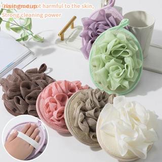 [risingmeup] Bath Scrubber For Body Loofah Shower Exfoliatin…
