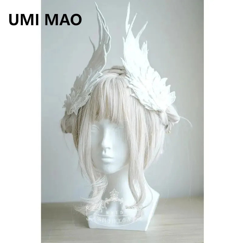 Feather Angel Wing Hair Clips Lolita Barrette Hairpin Lolita Anime Cosplay Hair Accessories Anime Ha