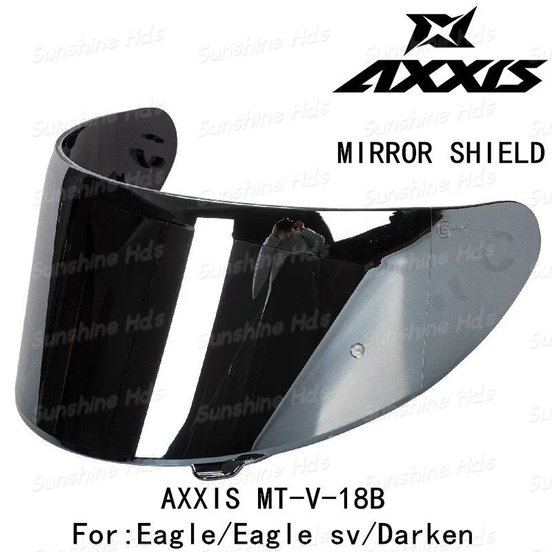 สําหรับหมวกกันน็อค AXXIS โล่รถจักรยานยนต์สากล MT-V-18B EAGEL/EAGLE SV/DRAKEN AXXIS กระจกบังลม
