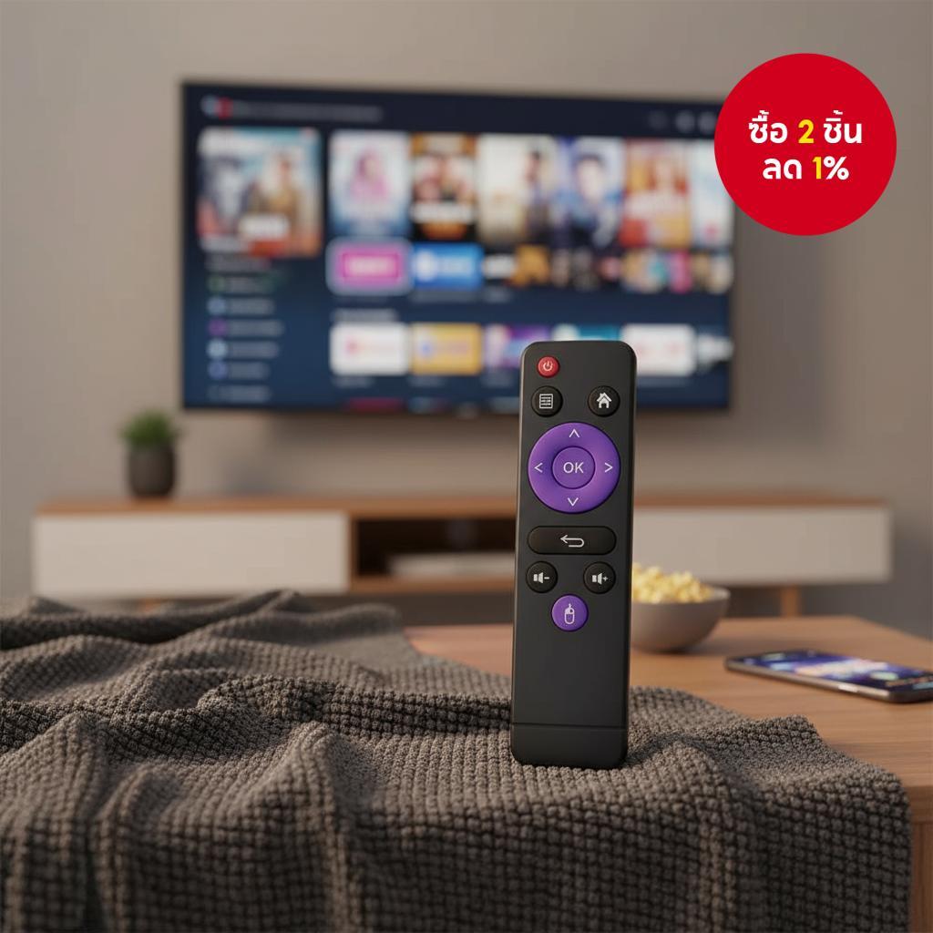 รีโมทคอนโทรลอเนกประสงค์สําหรับกล่องแอนดรอยด์ H96 MAX a96x RK3318 h96 max V11 mx10 pro x10 plus ที่มี